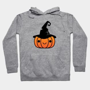 Cute Spooky Pumpkin Witch Hoodie